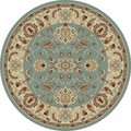 Concord Global 5 ft. 3 in. Chester Oushak - Round, Blue 97060